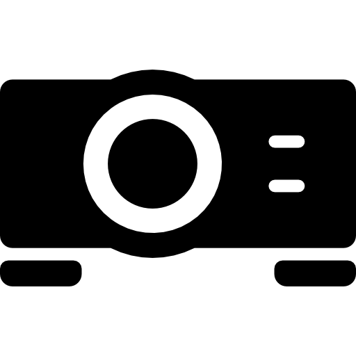 Projector, Network, Connect Icon