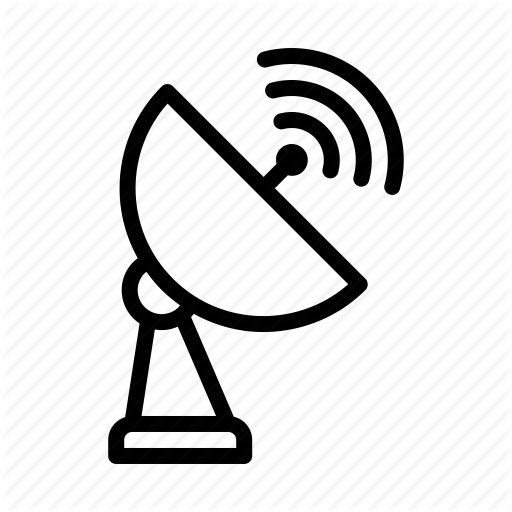 Antena, Dth, Network, Radar, Randge, Satellite, Signal Icon