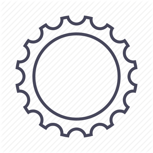 Bicycle, Bike, Drivetrain, Gear Icon