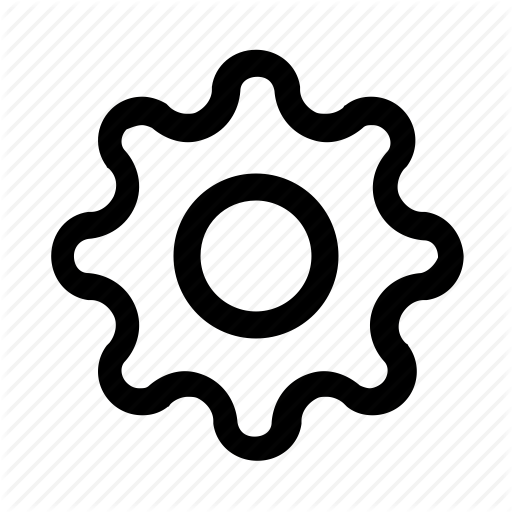 Cog, Gear, Motor, Settings, Well Gear Icon