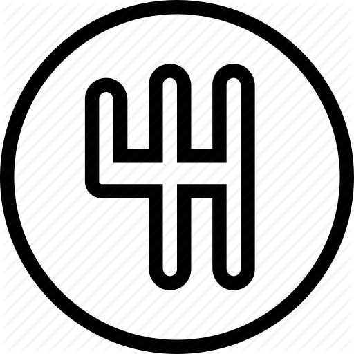 Car, Gear, Shift, Stick Icon