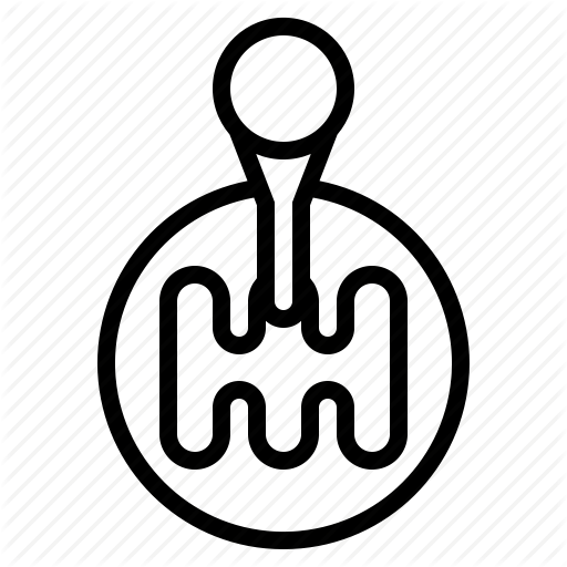 Car, Gear, Shift, Speed, Stick Icon