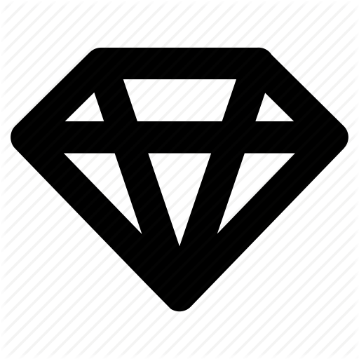 Diamond, Gemstone, Precious Stone, Premium, Quality Icon