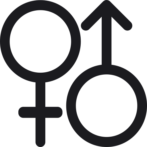 Gender, Gender Symbol, Male And Female Icon Png And Vector