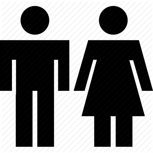 Couple, Gender, Gender Symbol, Gents And Ladies, Lovers, Loving