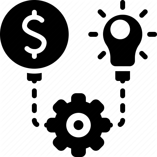 Gear, Generate, Idea, Solution Icon