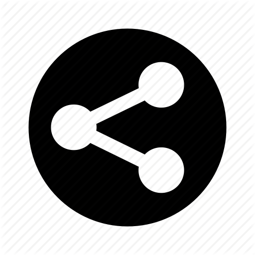Circle, Share, Social Icon