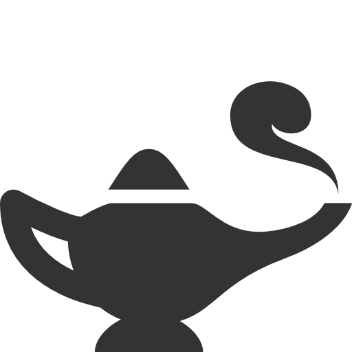 Genie, Lamp Icon