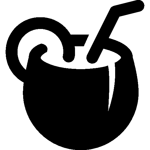 Travel Coconut Cocktail Icon Windows Iconset