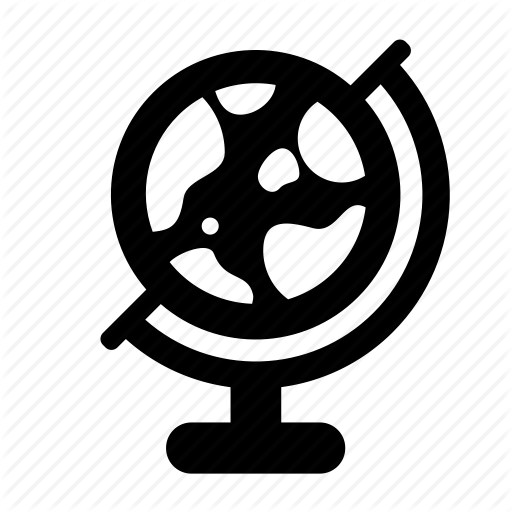 Atlas, Geography, Globe Icon