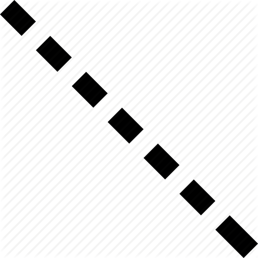 Dash, Dotted, Line, Straight Icon