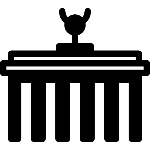 Brandenburg Gate Icons Free Download