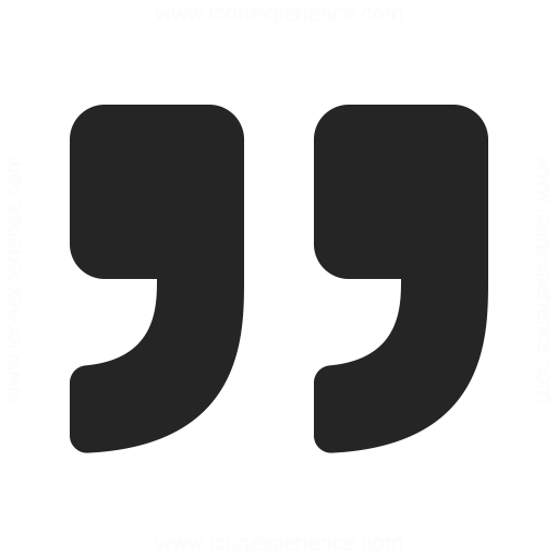 Quotation Mark Icon Iconexperience