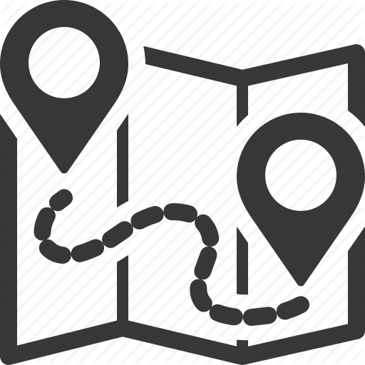 Directions, Gps, Map, Route Icon