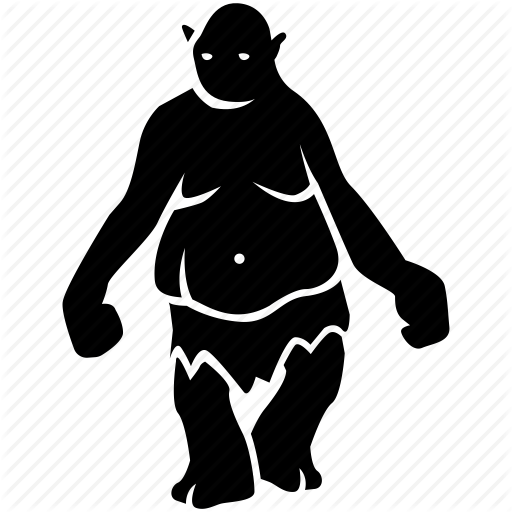 Fantasy, Folklore, Giant, Monster, Ogre, Troll Icon