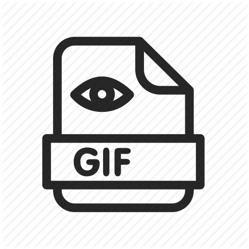 Extension, File, Format, Gif Icon