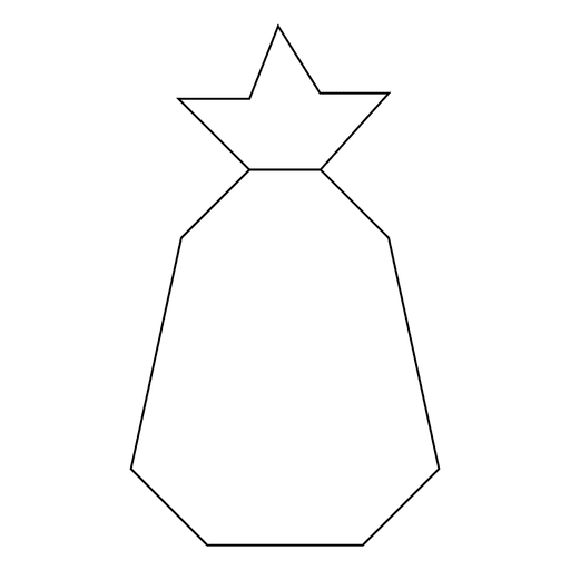 Gift Bag Stroke Icon