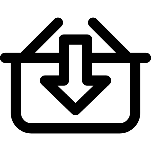 Insert In Basket Icons Free Download