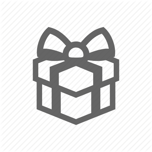 Box, Gift, Ribbon Icon