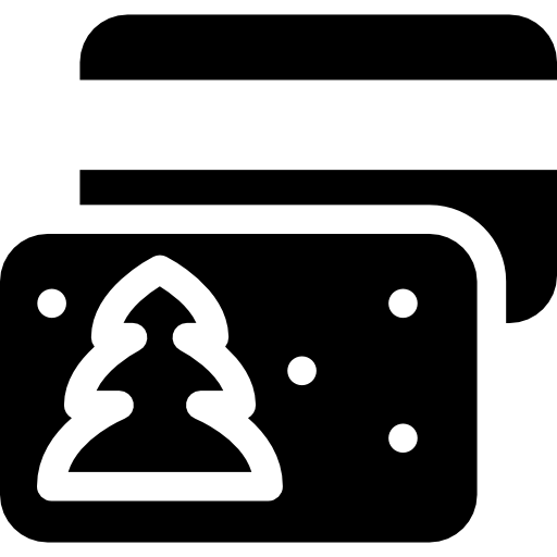 Christmas Gift Card Icons Free Download