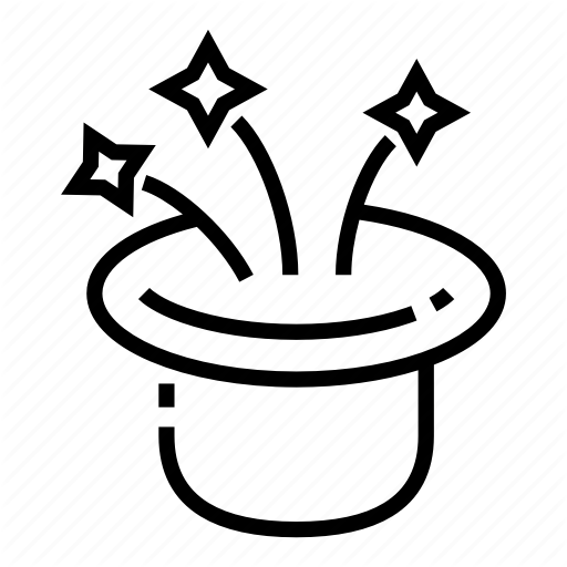 Circus, Hat, Magic, Magician, Magicians Icon