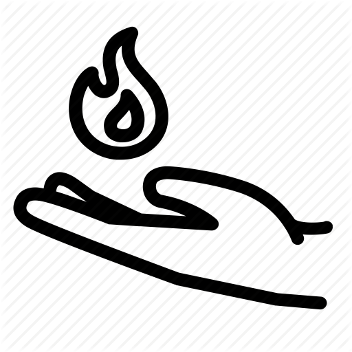 Communication, Conversation, Fire, Flame Hand, Hand, Hot, Magic Icon