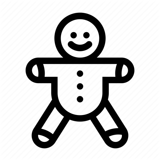 Bread, Christmas, Ginger Icon