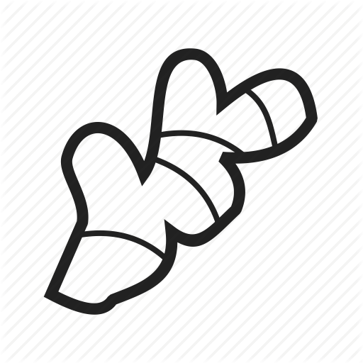 Brown, Food, Fresh, Ginger, Ingredient, Organic Icon