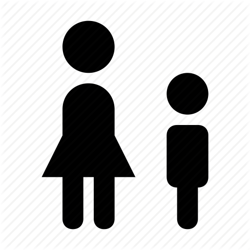 Boy, Children, Girl, Kids, Siblings Icon