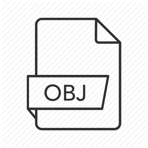 Obj, Obj File, Obj Icon, Wavefront Wavefront Object