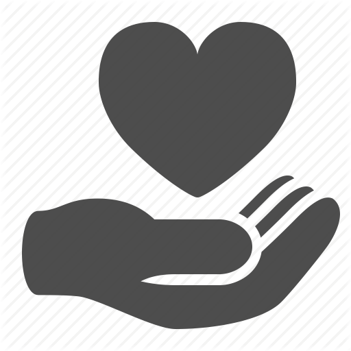 Favorite, Give, Hand, Heart, In Love, Love, Share Icon