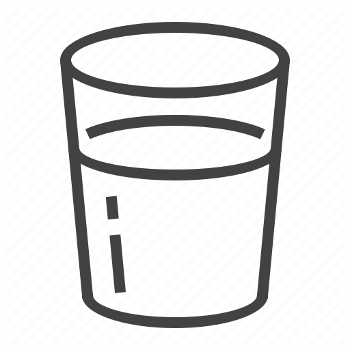 Drink, Glass, Water Icon