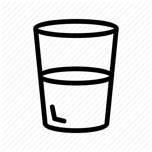 Beverage, Drink, Glass, Water Icon