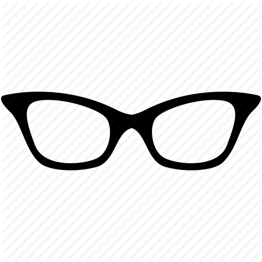 Female Glasses, Glasses, Study Icon