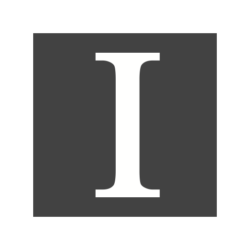 Instapaper, Social, Square, Media, Gloss Icon