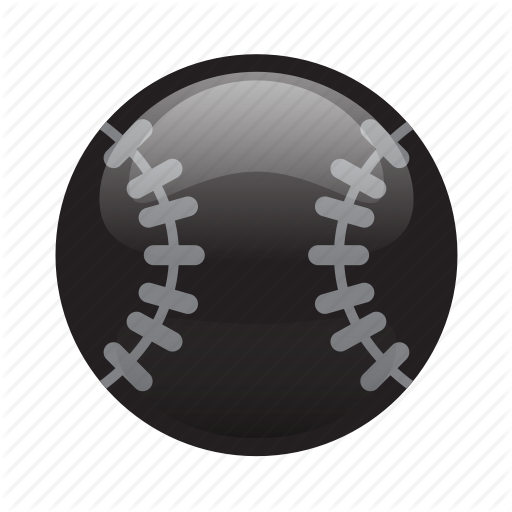 Ball, Baseball, Glossy, Sports Icon