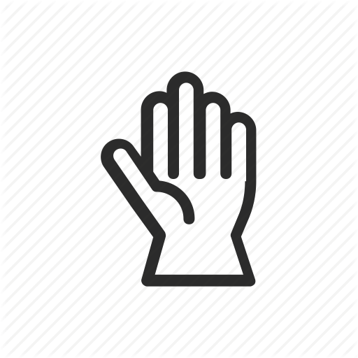 Finger Print, Gloves, Hand Icon
