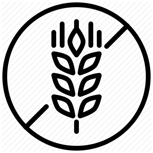 Food, Forbidden, Gluten, No, Prohibited, Wheat Icon