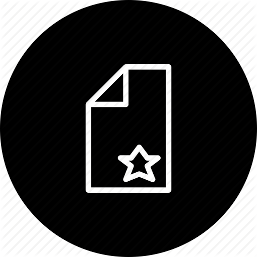 Favorite, File, Important, Mark, Star Icon