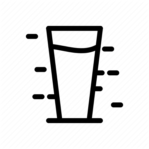 Drink, Glass, Water Icon