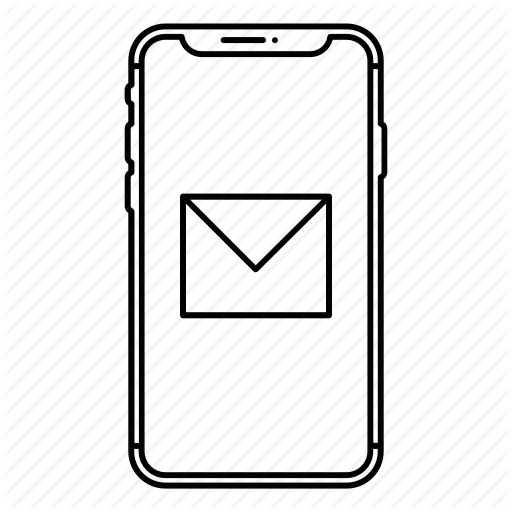 Apple, Email, Gmail, Iphone X, Smartphone Icon