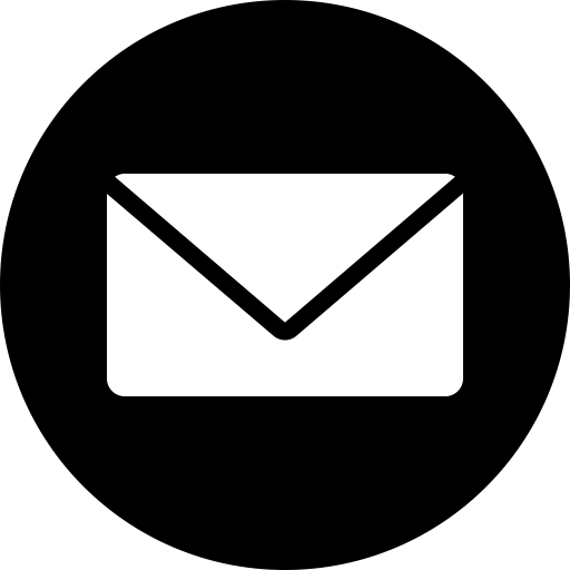 Black And White Gmail Icon
