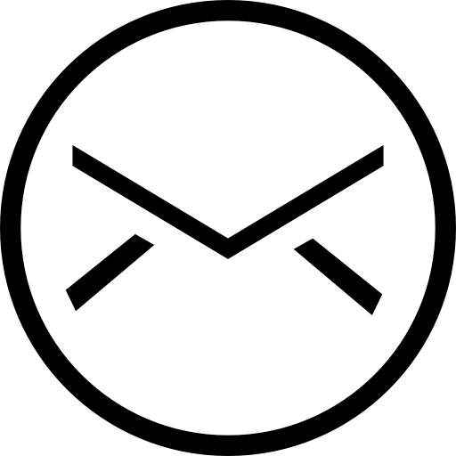 Email Circular Button