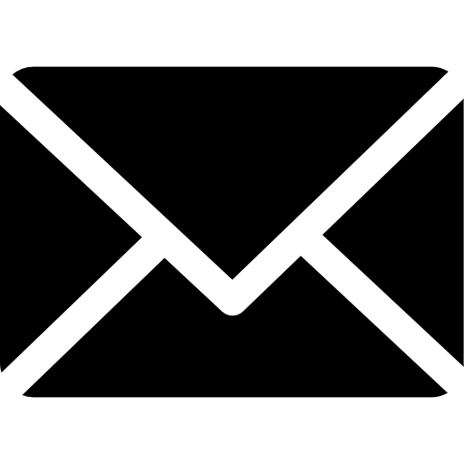 Surrounded Black Gmail Logo Png Images