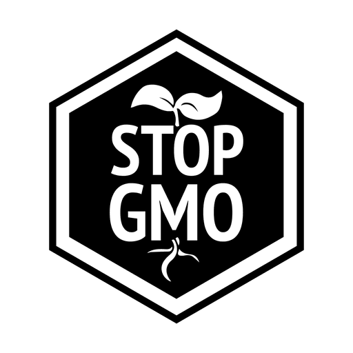 Stop Gmo Diamond Badge