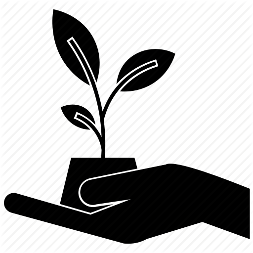 Feed, Feeding Plant, Go Green, Hand, Nature, Plant Icon