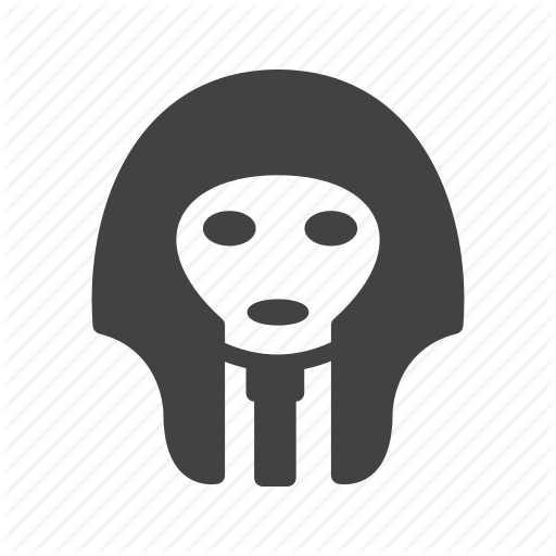 Ancient, Egypt, Egyptian, Face, Gold, King, Mask Icon