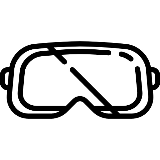 Goggles Icon Linear Detailed Travel Elements Freepik