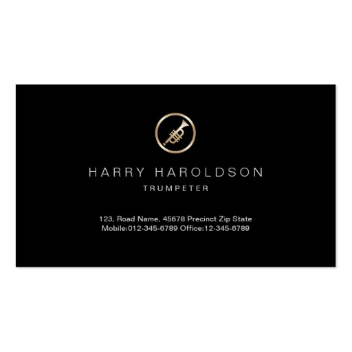 Gold Icon Business Card Templates Bizcardstudio