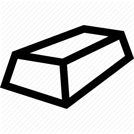 Gold Bar Outline Transparent Png Clipart Free Download